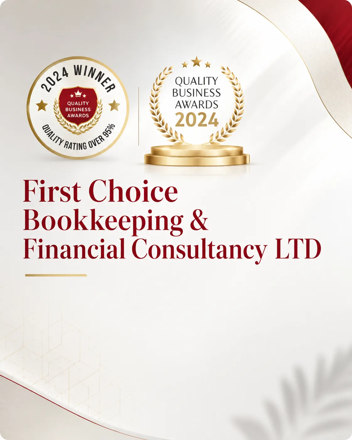 First Choice Bookkeeping award-winning accounting support